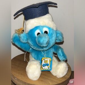 Vintage Graduation Smurf ( 1982)
